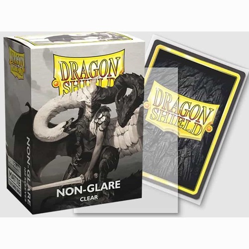 Matte Non-Glare Clear Standard Size 100 ct. Dragon Shield Sleeves