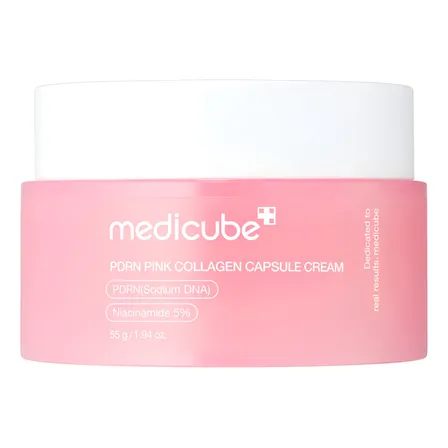 Medicube Pdrn Pink Collagen Capsule Cream 55gr Todo Tipo De Piel D&iacute;a/noche