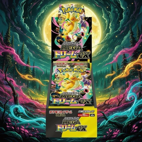Mega Dream ex Booster Box Sealed Pok&eacute;mon Japanese Mega US SELLER SHIPS NOW!