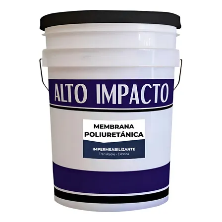 Membrana L&iacute;quida Techo/muro Poliuret&aacute;nica X 20kg Transitable Gris Mate