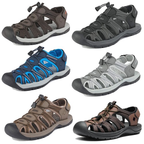Men Sports Sandals Summer Outdoor Hiking Adventure Beach Athletic Sandals