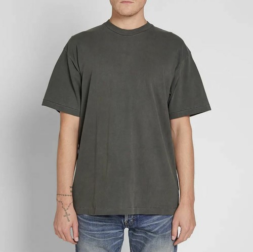 Men's Adidas Yeezy Season 6 Classic Tee Core Sz M YZ6U1055