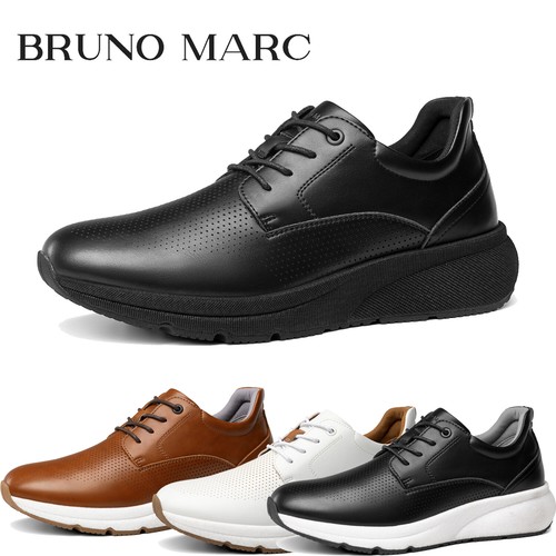 Men's Dress Sneakers Casual Lace Up Oxford Cushioned Walking Shoes Lightweight