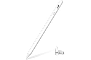 Metapen Pencil Air8 for Apple iPad 2018-2026, 10 Min Faster Charge, Palm Rejection Stylus Pen for iPad a16/11/10/9/8/7/6th Gen, Pro 12.9/11/13-inch M4/M5, Air 3/4/5/M2/M3/M4, Mini 5/6th