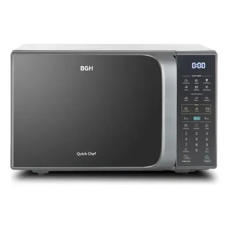Microondas Bgh 28 Litros 1500w Digital Eco B228ds20