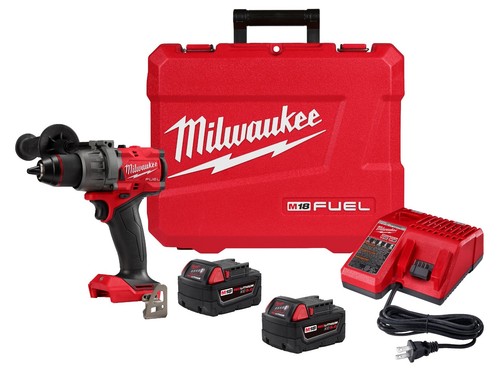 Milwaukee 2904-22 M18 FUEL™ 1/2" Hammer Drill/Driver Kit