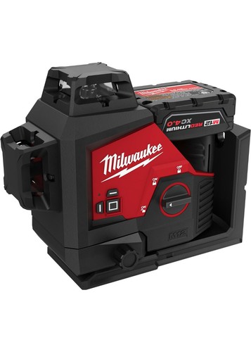 Milwaukee 3632-21 M12&trade; Green 360&deg; 3-Plane Laser