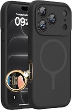 Miracase Magnetic for iPhone 18 Pro Case 6.3",Translucent Matte, Glacier | Compatible with MagSafe, Military-Grade Protection, Anti-Fingerprint, Rugged Shockproof Protective, Slim Thin Phone Case
