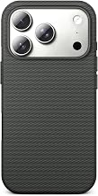 Mkeke for iPhone 18 Pro Max Case Techwoven Black | [Compatible with MagSafe] [Camera Control Cover] [Premium Tech Woven Fabric] [Drop Protection] Shockproof Skin-Friendly
