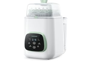 Momcozy KleanPal Pro Baby Bottle Washer, Sterilizer & Dryer - All-in-One Cleaning Machine for Bottles, Pump Parts & Baby Essentials - Time-Saving & Effortless Care