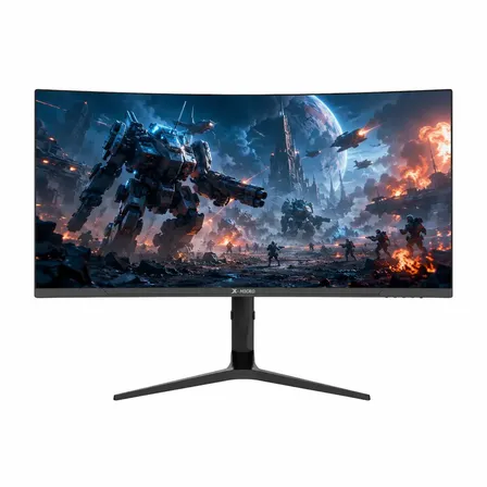 Monitor Gamer 34 X-Micro Curvo Ultrawide UWQHD 180Hz 1Ms X34C-B180 Negro