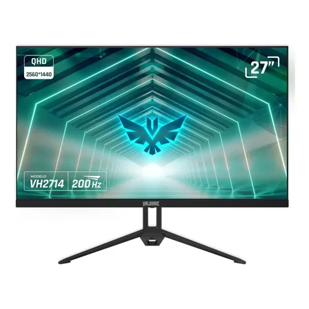 Monitor Valkyrie Vh2714 27 2k Qhd 200hz-144hz Gsync 1ms Ips Verde Musgo