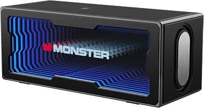 Monster S280 Bluetooth Speaker 40W Stereo Bass Lights