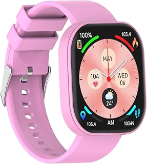 MorePro Smart Watch for Kids No App No Phone Required, Fitness Tracker Watch for Kids with Heart Rate, Blood Oxygen, Sleep Monitor, Pedometer, Puzzle Games, Music, Audio Stories Boys Girls 4-12 Blue