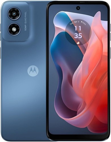 Motorola Moto G Play 2024 64GB Blue XT2413 Smartphone Unlocked - Very Good