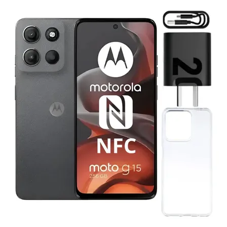 Motorola Moto G15 256gb 12gb Ram (8+4) Nfc Dual Sim