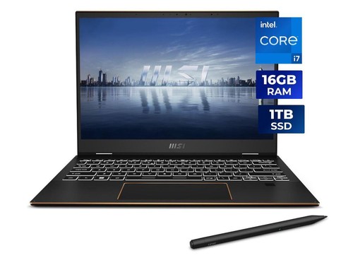 MSI Laptop Intel Core i7-1360P 16GB Memory 1 TB PCIe SSD 13.4" Touch W11H