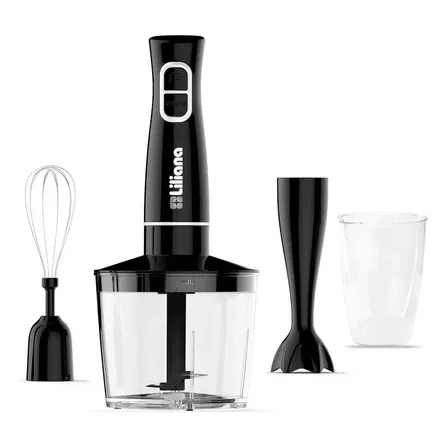Multiprocesadora Liliana MIXER AH330 450W negra