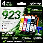 myCartridge Ink 923 Replacement for HP 923 Ink Cartridges Combo Pack