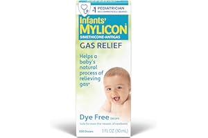 MYLICON Infants Gas Relief Drops for Infants and Babies, Dye Free Formula, 1 Fluid Ounce