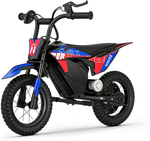 NAVEE Cyber X Kids Electric Dirt Bike 9.4MPH Off-Road Ride On Motorcycle