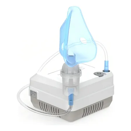 Nebulizador A Pist&oacute;n Zentec Adulto Y Pedi&aacute;trico Npz10 Color Blanco