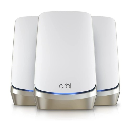 NETGEAR RBKE963-100NAR Orbi 960 Series Mesh System 3-pack -Certified Refurbished
