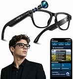 New AI Smart Glasses with 8MP 4K Camera, Video Recording Glasses with Photo