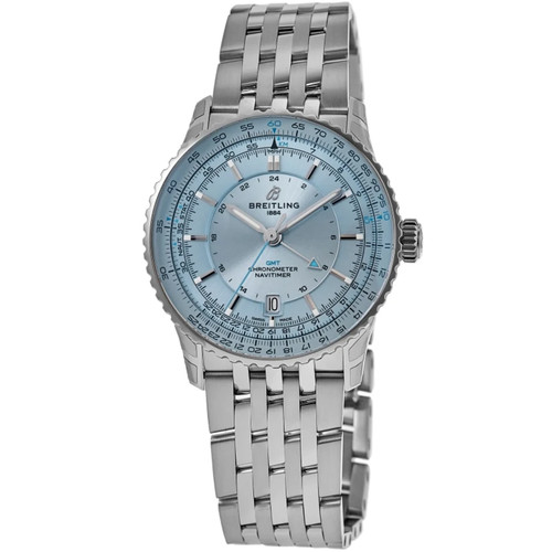 New Breitling Navitimer Automatic 41 GMT Blue Dial Men's Watch A32310171C1A1