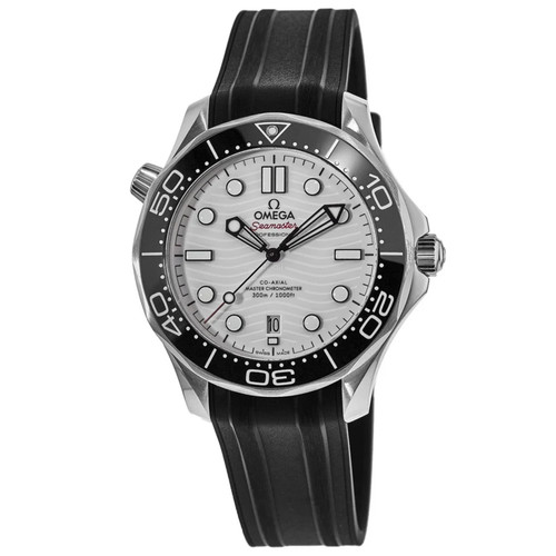 New Omega Seamaster Diver 300M White Dial Men's Watch 210.32.42.20.04.001