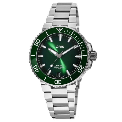 New Oris Aquis Date Calibre 400 Men's Watch 01 400 7769 4127-07 4 22 77FC