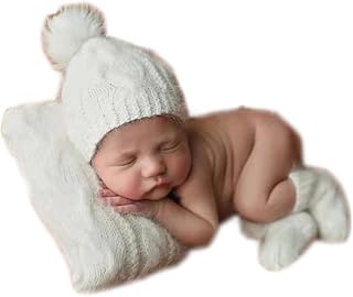 Newborn Baby Photography Props Hat with Positioning Cushion