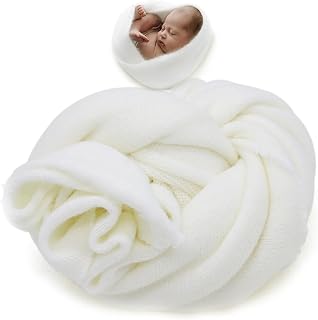 Newborn Photography Props Swaddle Newborn Wraps for Baby Boys Girls Infant Baby Photo Props Shoot Stretch Blanket