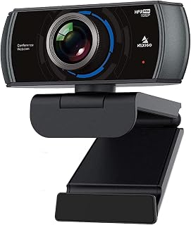 NexiGo N980P 1080P 60FPS Webcam with Microphone and Software Control, USB Computer Camera, Built-in Dual Noise Reduction Mics, 120&deg; Wide-Angle for Zoom/Skype/FaceTime/Teams, PC Mac Laptop Desktop