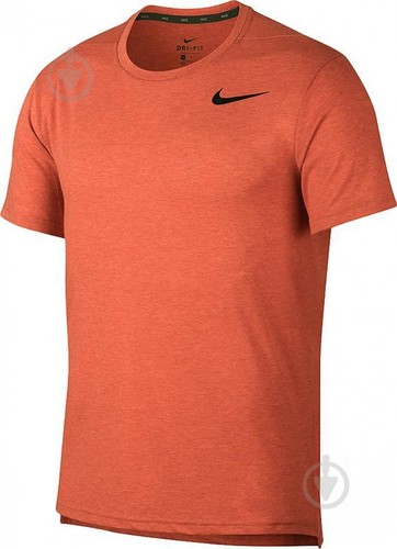 Nike Men's Short Sleeve Training Top Orange Sz Small AJ8002-622