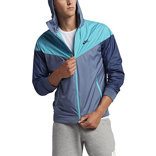 Nike Men's Windrunner Hooded Windrunner Blue Sz XL 727324-404