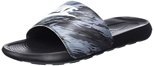 Nike Victori One Slide Black Grey Sz 6 CN9678 009 Slides