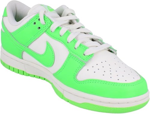 Nike Women's Dunk Low Sneaker Green Strike/ Sail