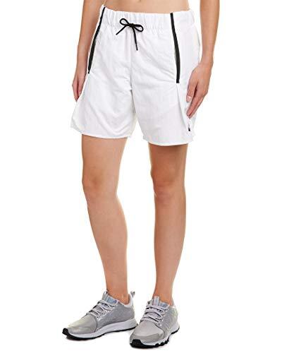 Nike Women's Sportswear Bonded Shorts Black White 833470
