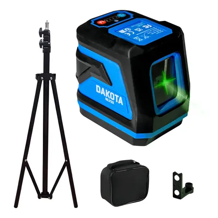 Nivel Laser Dakota 25 Mts Con Tr&iacute;pode Y Bolso