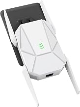 Nonser WiFi Extender, 2026 20X WiFi 6 Booster AX1800 | (5.8/2.4GHz) 19,999 sq.ft Long Range and 135+ Devices, WiFi Extender Signal Booster for Home with Ethernet Port (White)