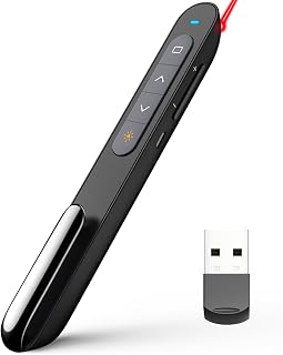 Norwii N76 Rechargeable Presentation clicker for PowerPoint Presentations