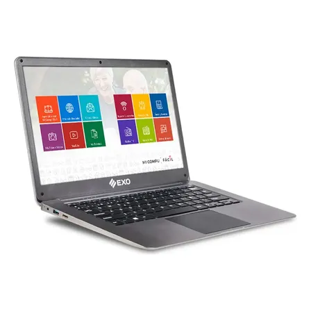 Notebook EXO MCF T2-37 T2-37 Gris 14" 1366 px x 768 px disco SSD 128 GB Intel N4020 4GB de Ram