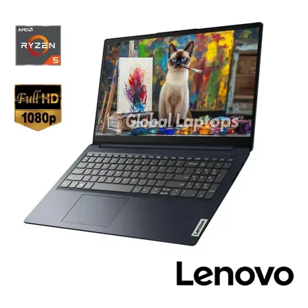 Notebook Lenovo IdeaPad 15.6" Full HD con Ryzen 5, 8GB RAM y 256GB SSD