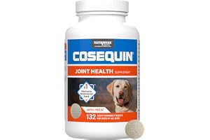Nutramax Cosequin for Dogs Joint Health Supplement, Contains Glucosamine for Dogs, Plus Chondroitin and MSM, Supports Healthy Joints, For All Breeds and Sizes, Chewable Tablets, 132 Count