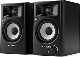 Nylavee Computer Speakers for Desktop PC, Hi-Res Desktop Speakers with LDAC