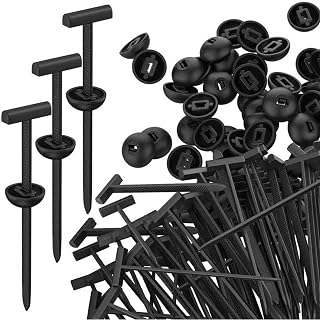 Nylon Universal Cable Tie Buckle - Heavy Duty Self-Locking Rivet Zip Ties, Multifunctional Cable Tie Buckle for Car Daily Repair, Home, Office, Garden, Workshop (50 Pcs)