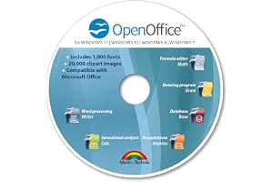 Office Suite 2026 Special Edition for Windows 11-10-8-7-Vista-XP | PC Software and 1.000 New Fonts | Alternative to Microsoft Office | Compatible with Word, Excel and PowerPoint