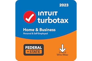 [Old Version] TurboTax Home & Business 2023, Federal & State Tax Return [PC/Mac Download]