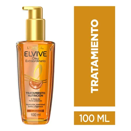 &Oacute;leo Extraordinario Reparaci&oacute;n De Puntas L'or&eacute;al Elvive 100ml